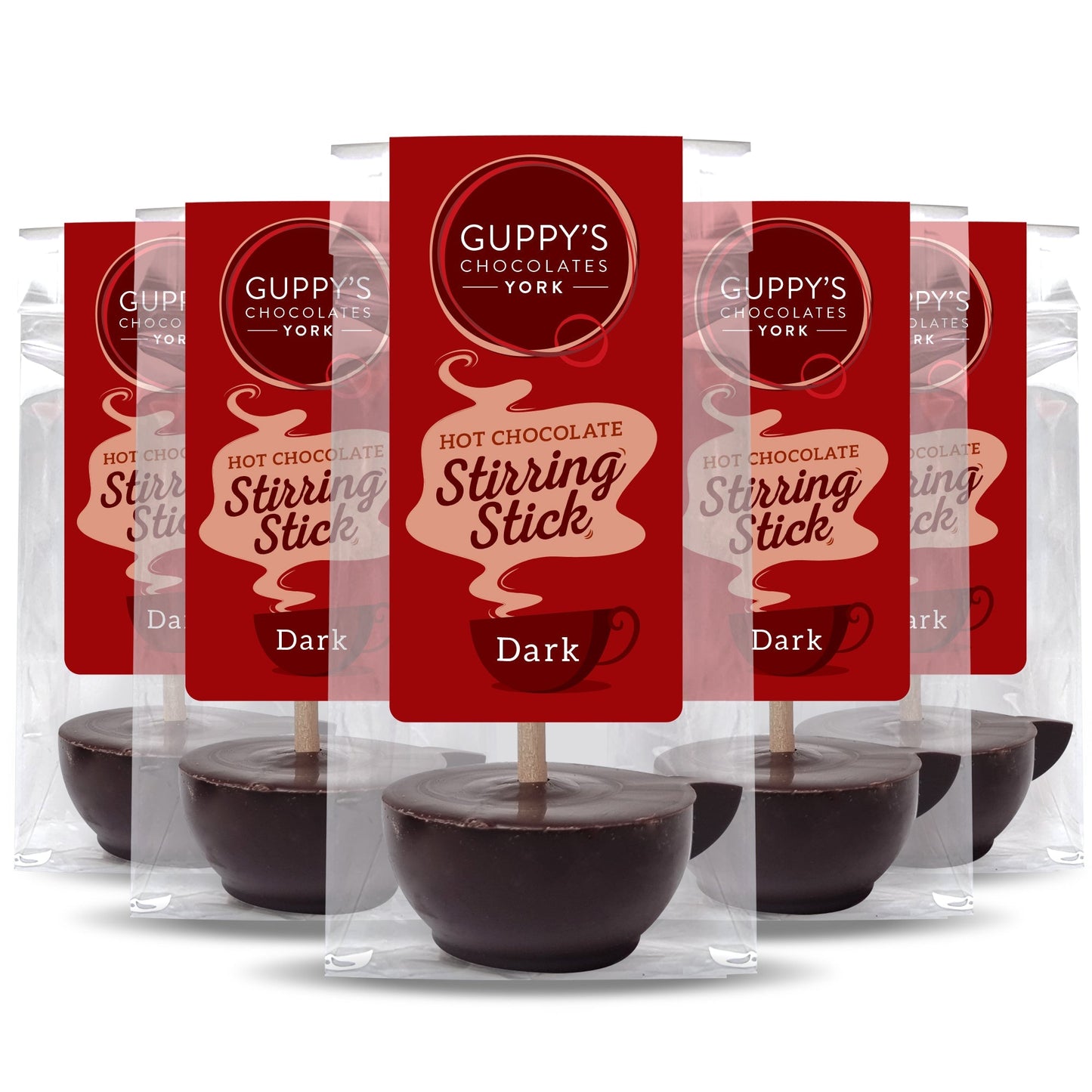 Bagged Dark Hot Chocolate Stirrers