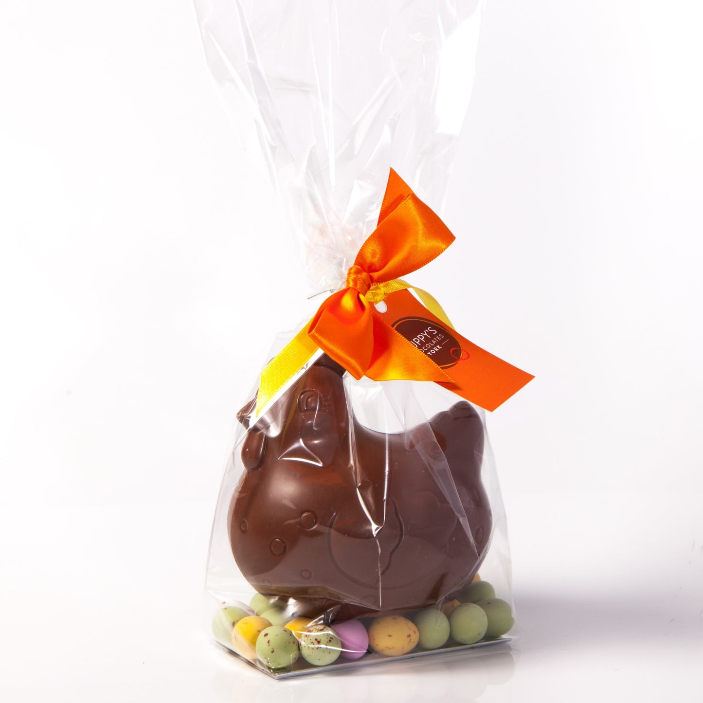 Milk Chocolate Hen with Eggs