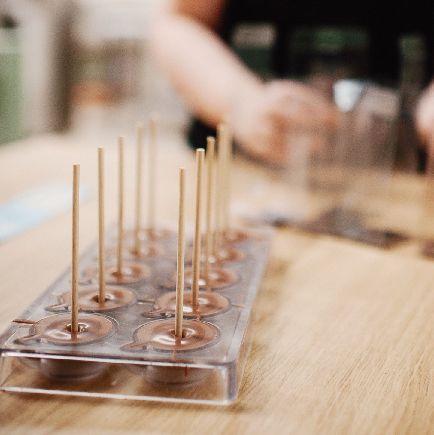 Bagged Milk Orange Hot Chocolate Stirrers