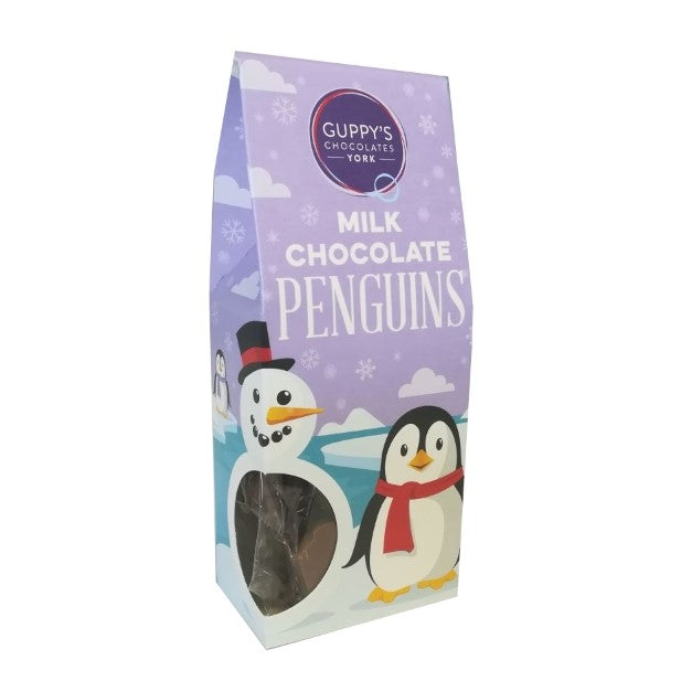 Milk Chocolate Penguin Shapes