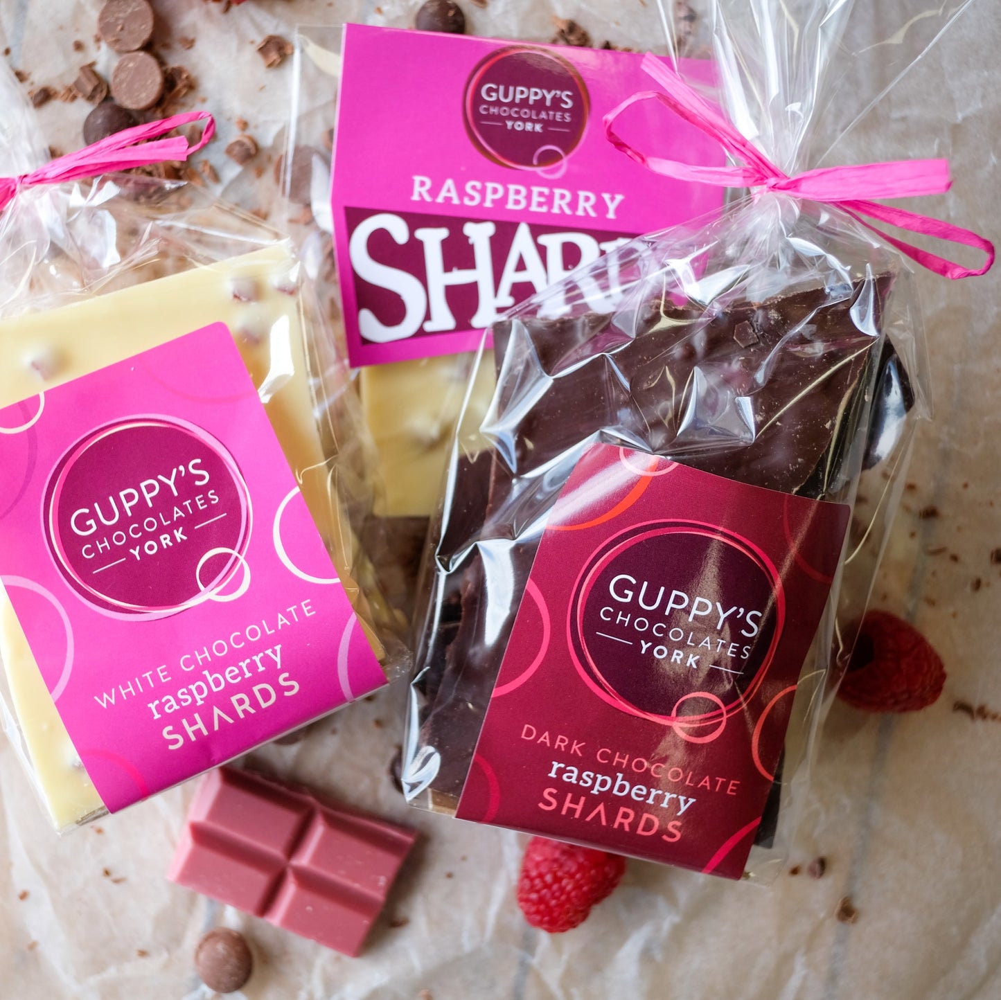 Raspberry Chocolate Shards