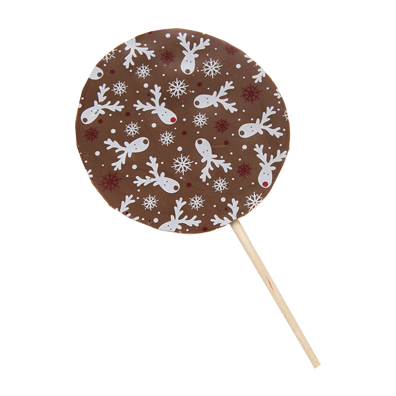 Milk Chocolate Rudolph Lollies