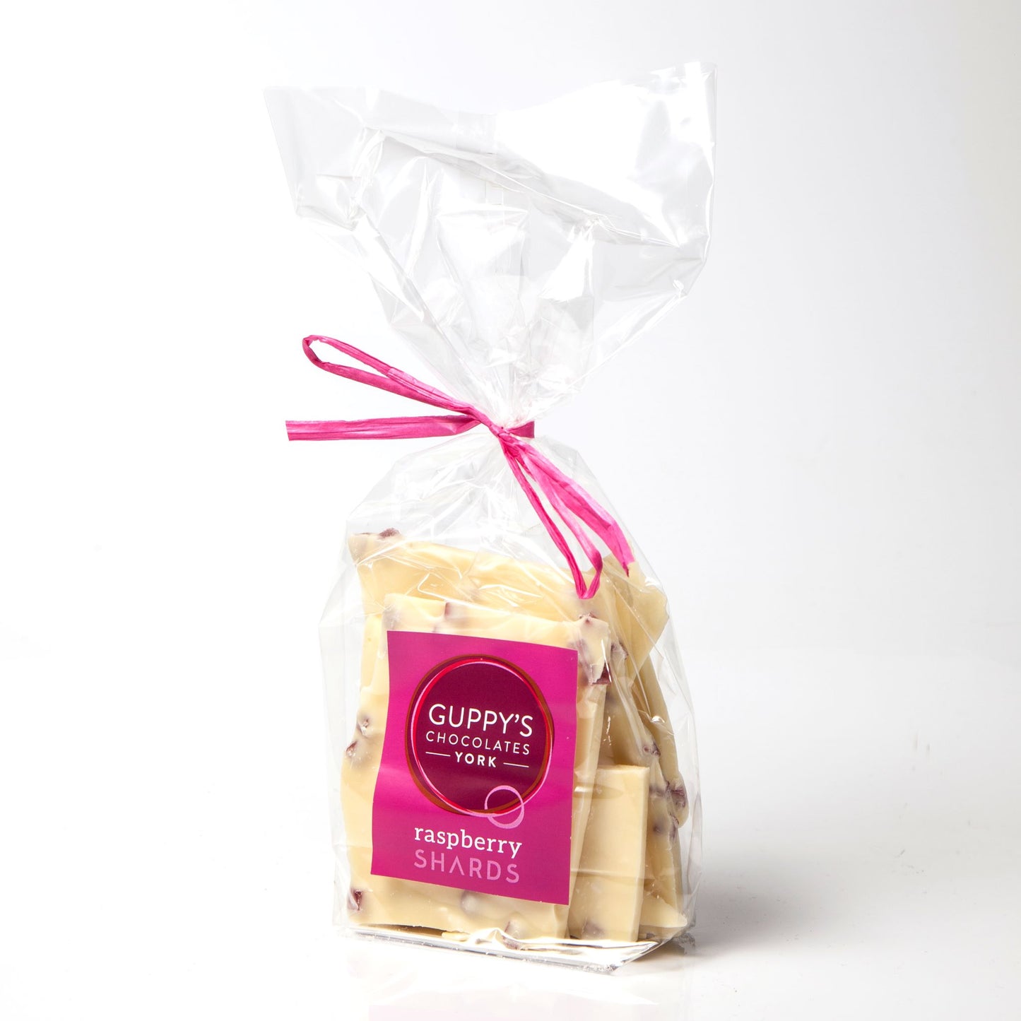 White Chocolate Raspberry Shards 150g