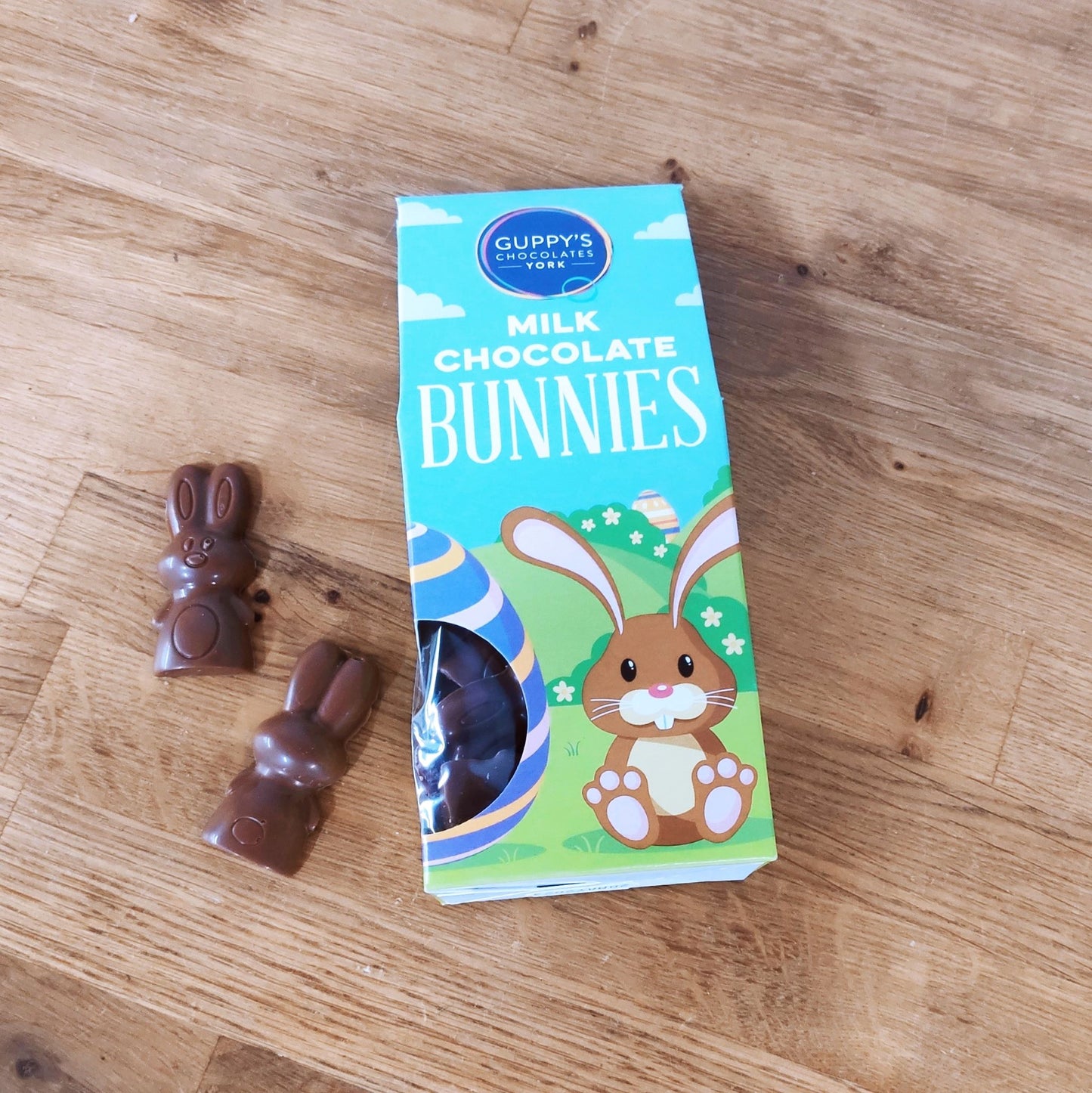 Milk Chocolate Bunny Shapes