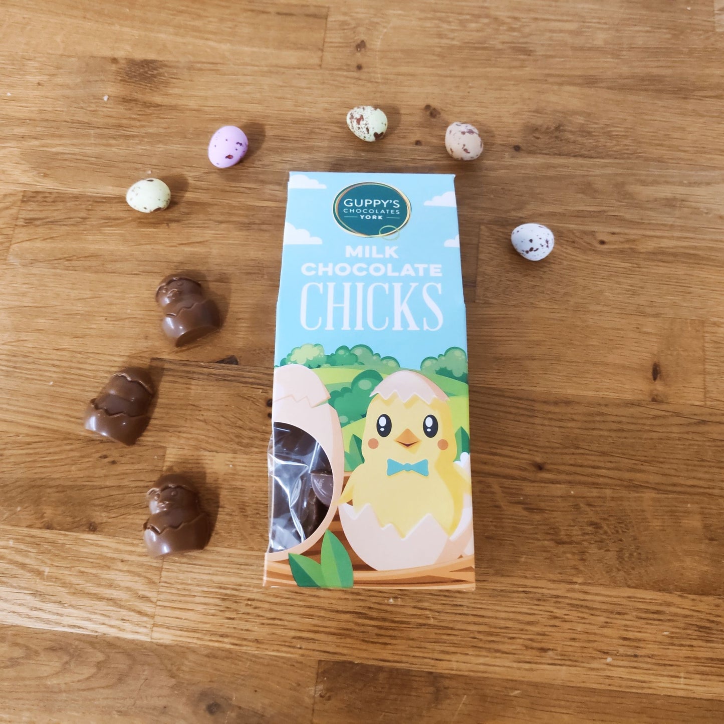 Milk Chocolate Chick Shapes