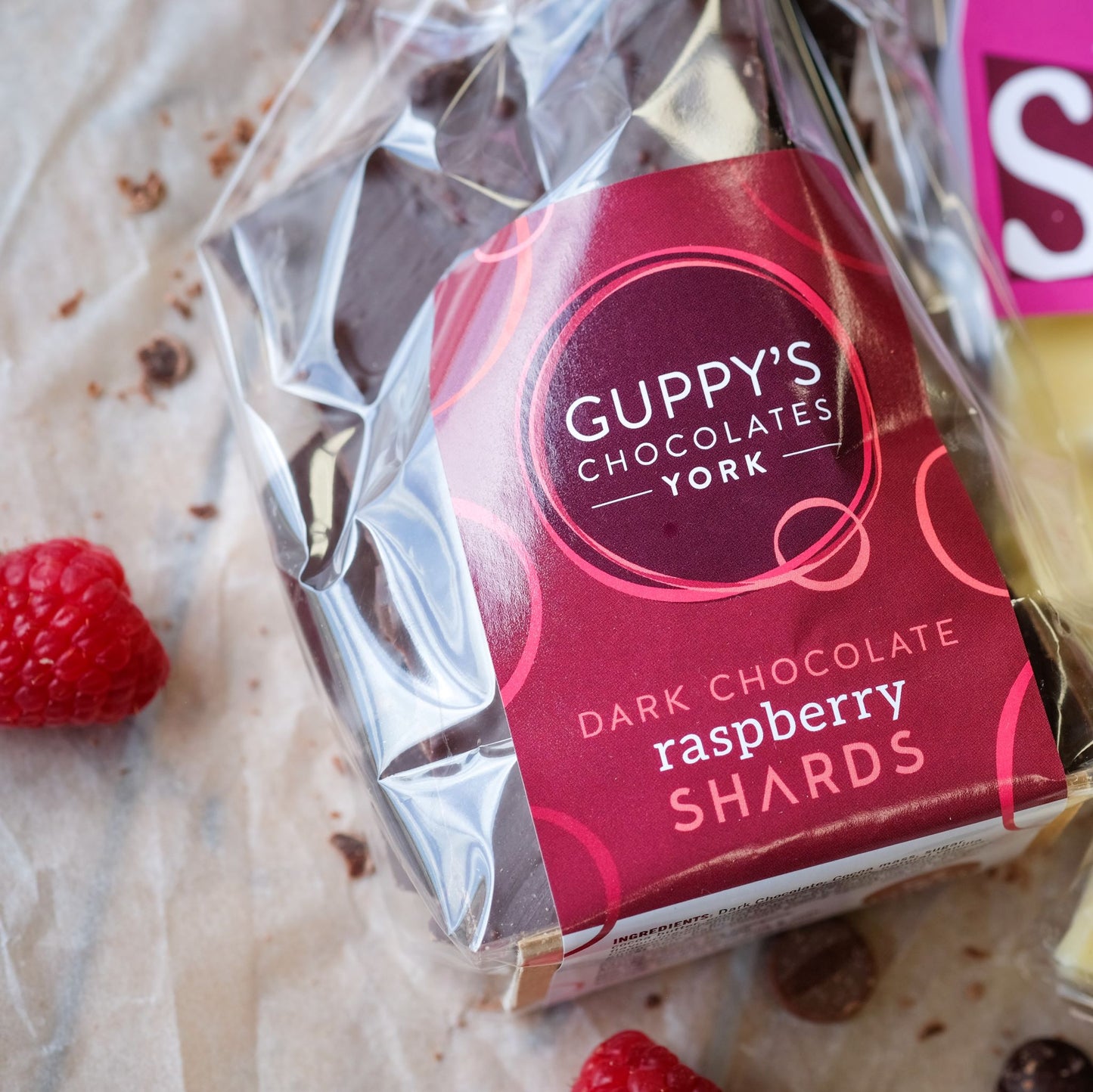 Raspberry Chocolate Shards