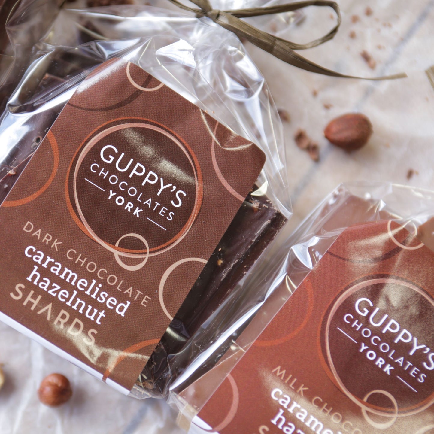 Caramelised Hazelnut Chocolate Shards