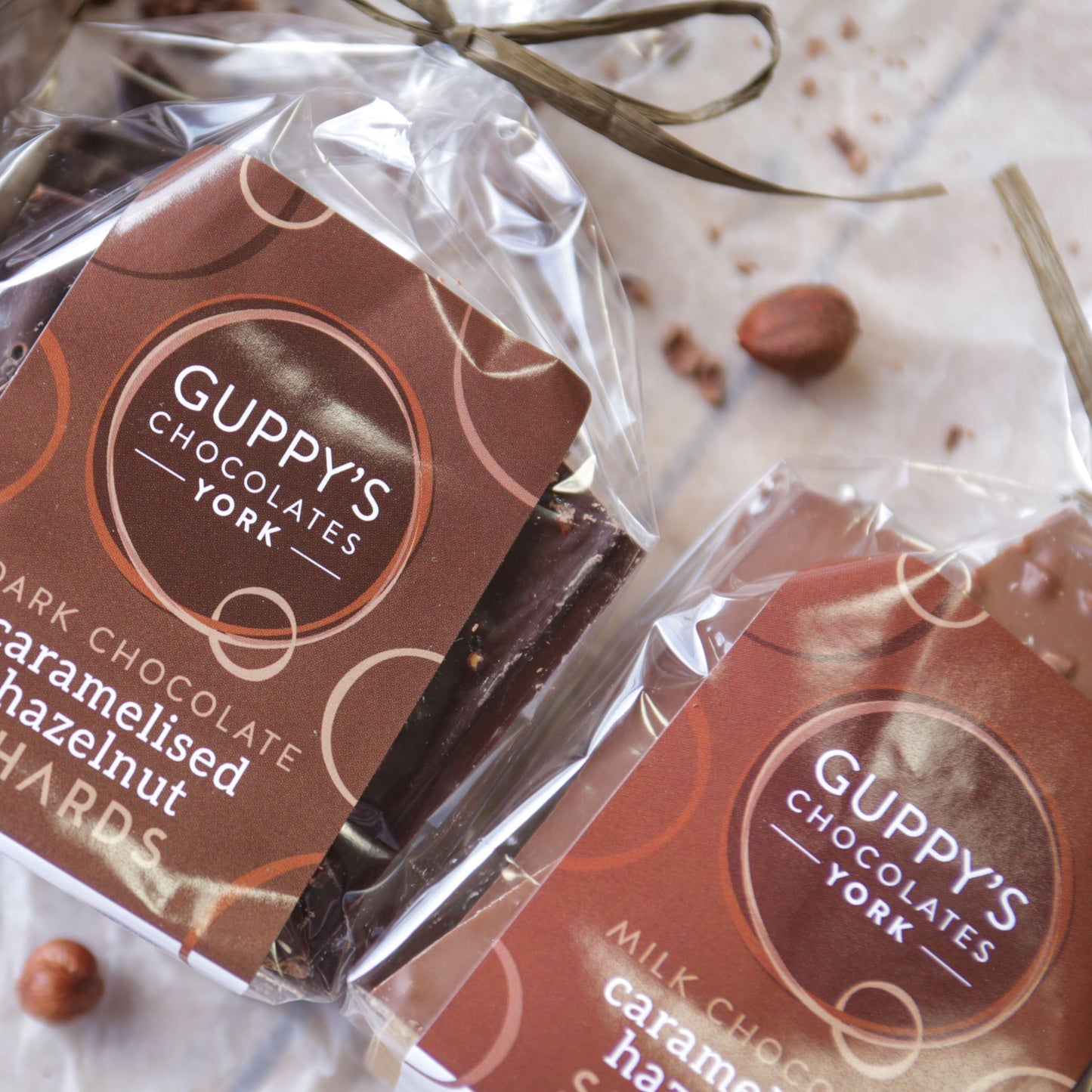 Milk Chocolate Caramelised Hazelnut Shards