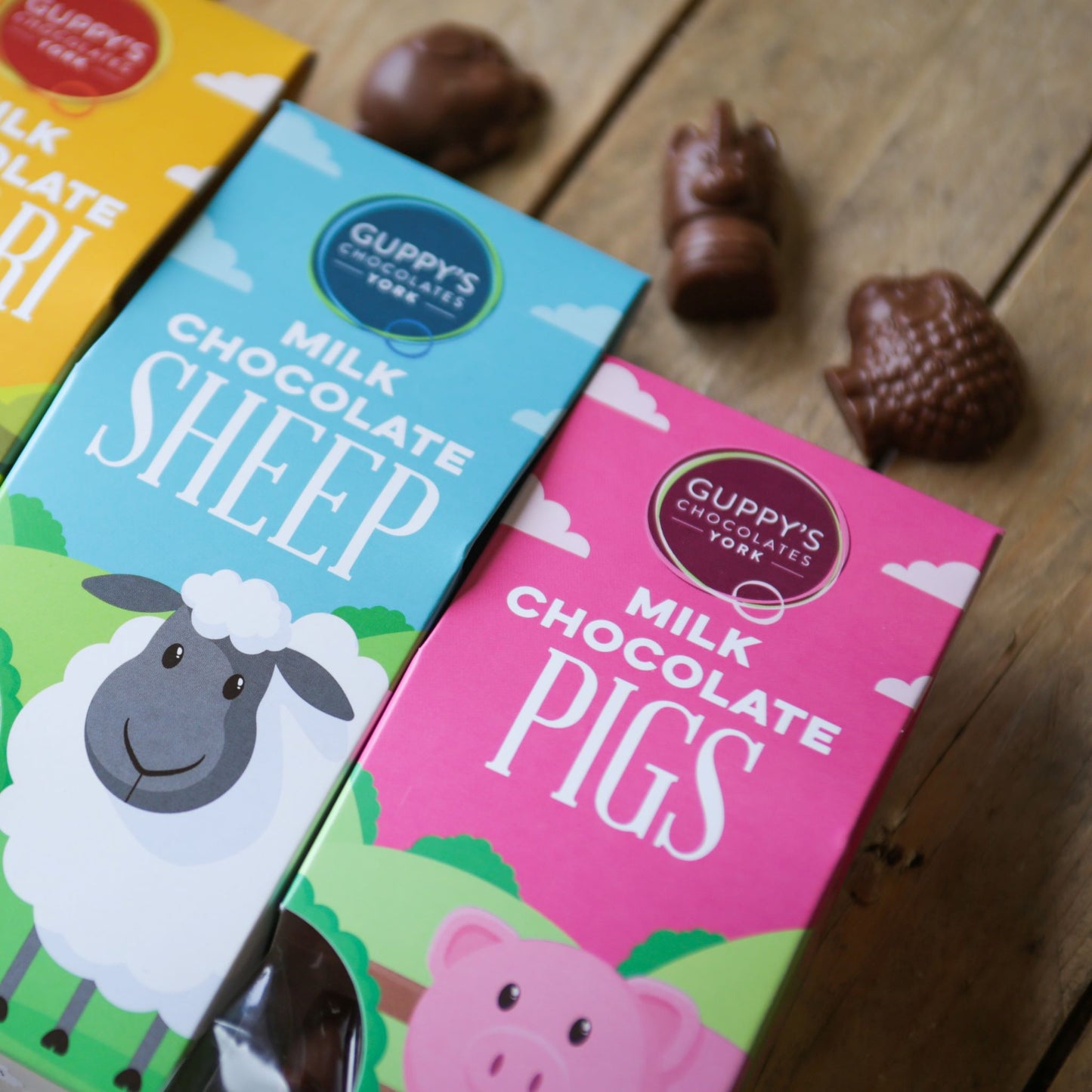 Milk Chocolate Pig Shapes