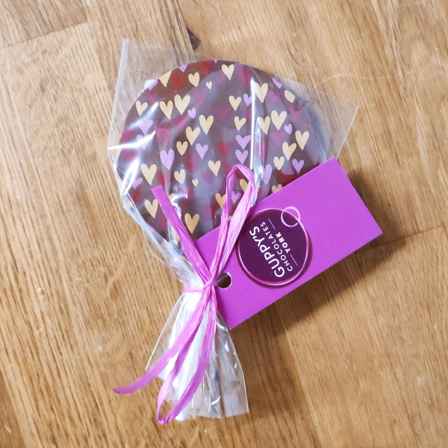 Milk Chocolate Heart Lollies