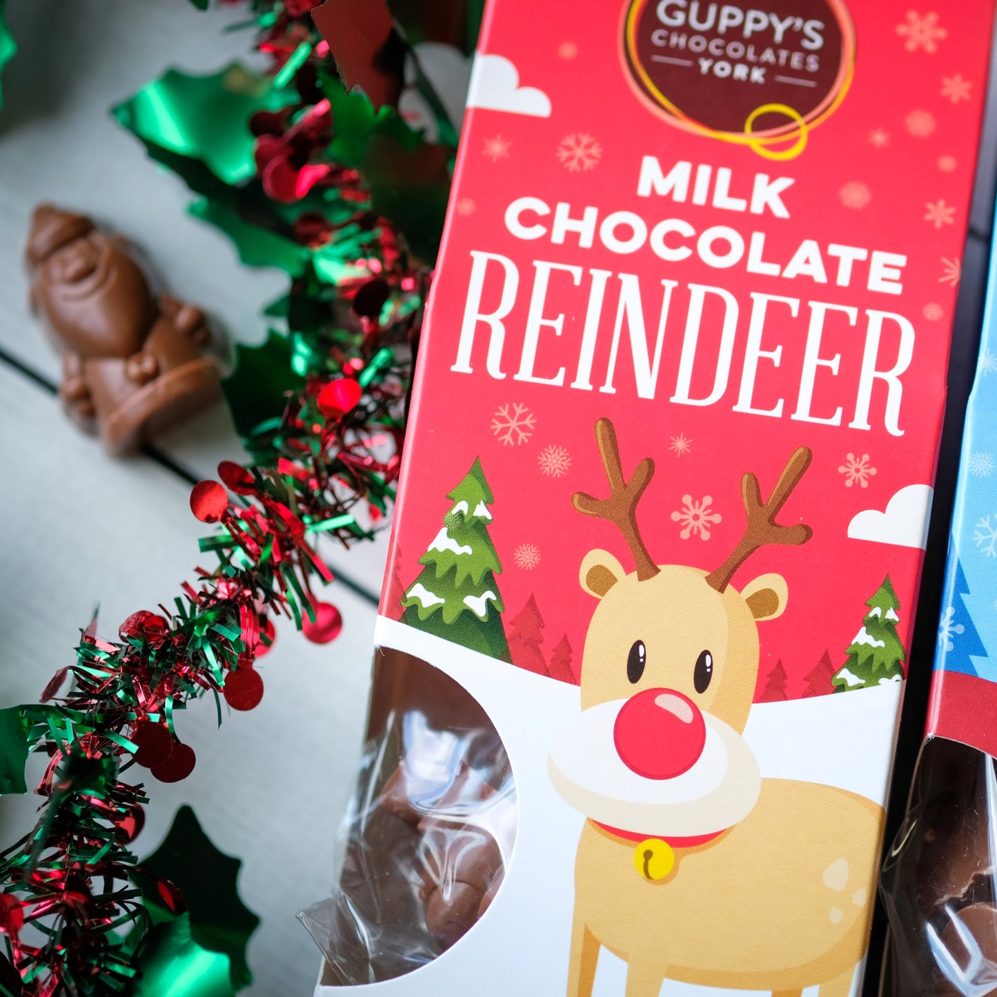 Milk Chocolate Reindeer Shapes