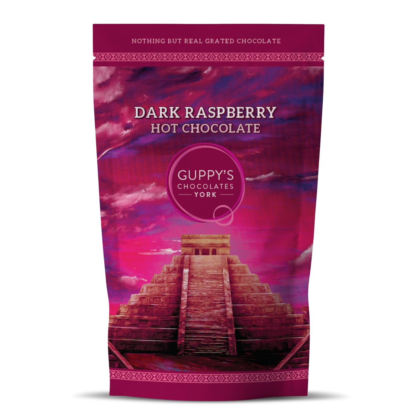 Dark Raspberry Hot Chocolate Flakes