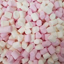 Mini Marshmallows Pink & White 1kg