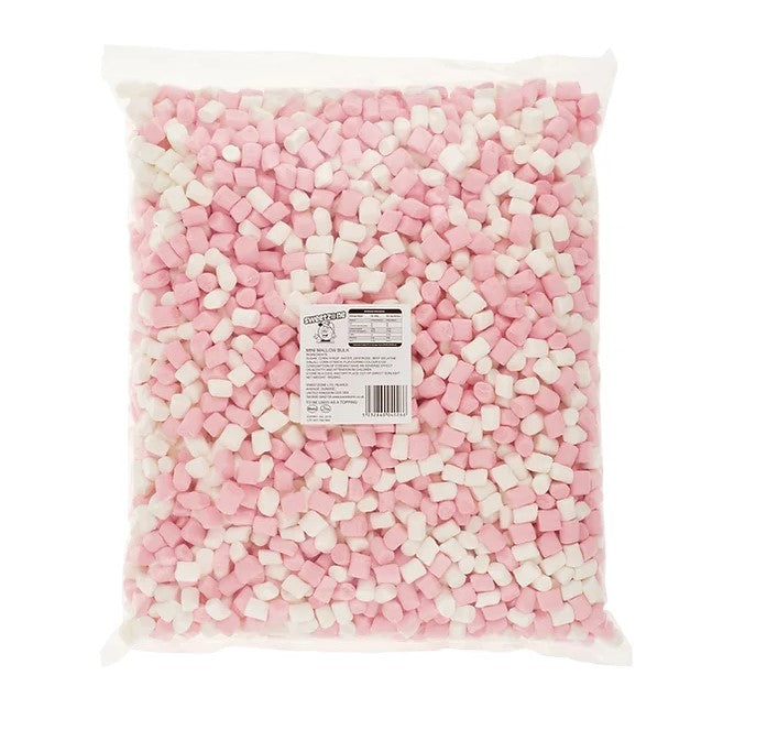 Mini Marshmallows Pink & White 1kg