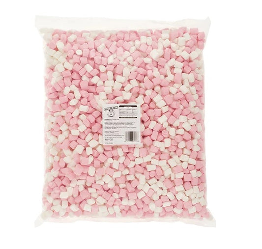 Mini Marshmallows Pink & White 1kg