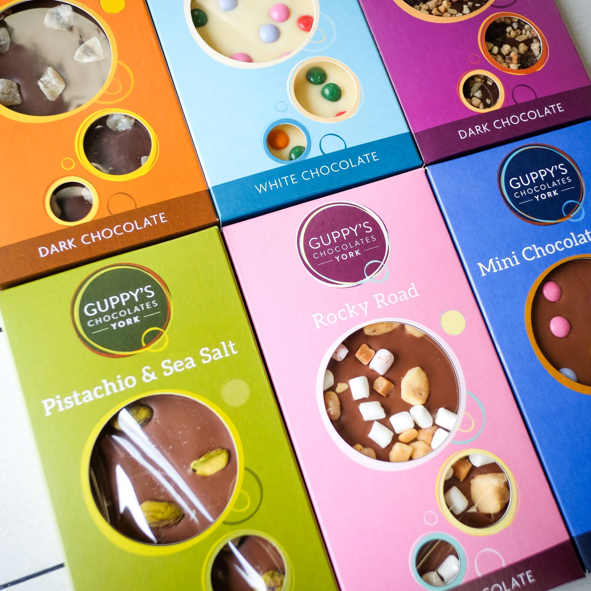 Range of Chocolate Bars UK