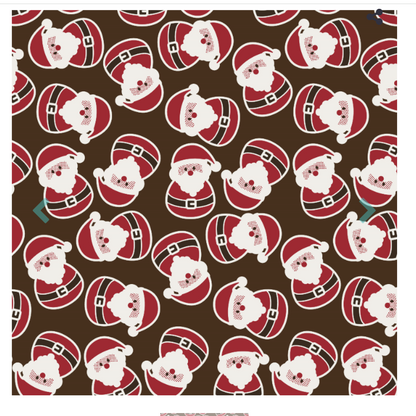Chocolate Santa Lollies