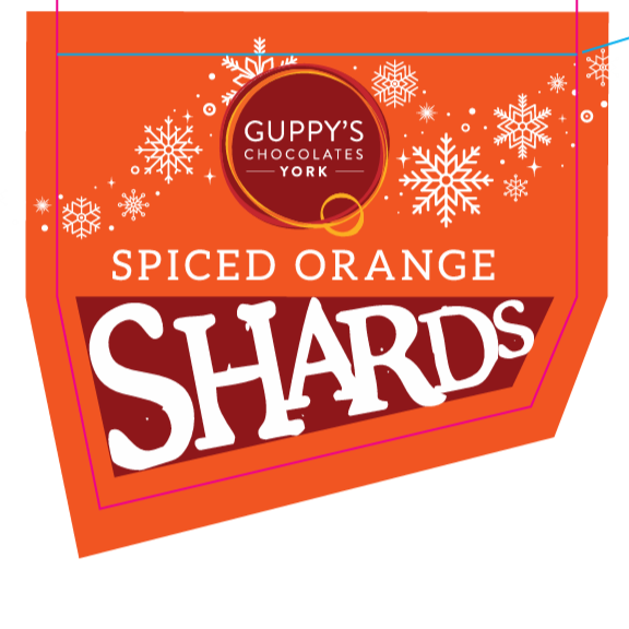 Milk Chocolate Spiced Orange Shards - Limited Edition
