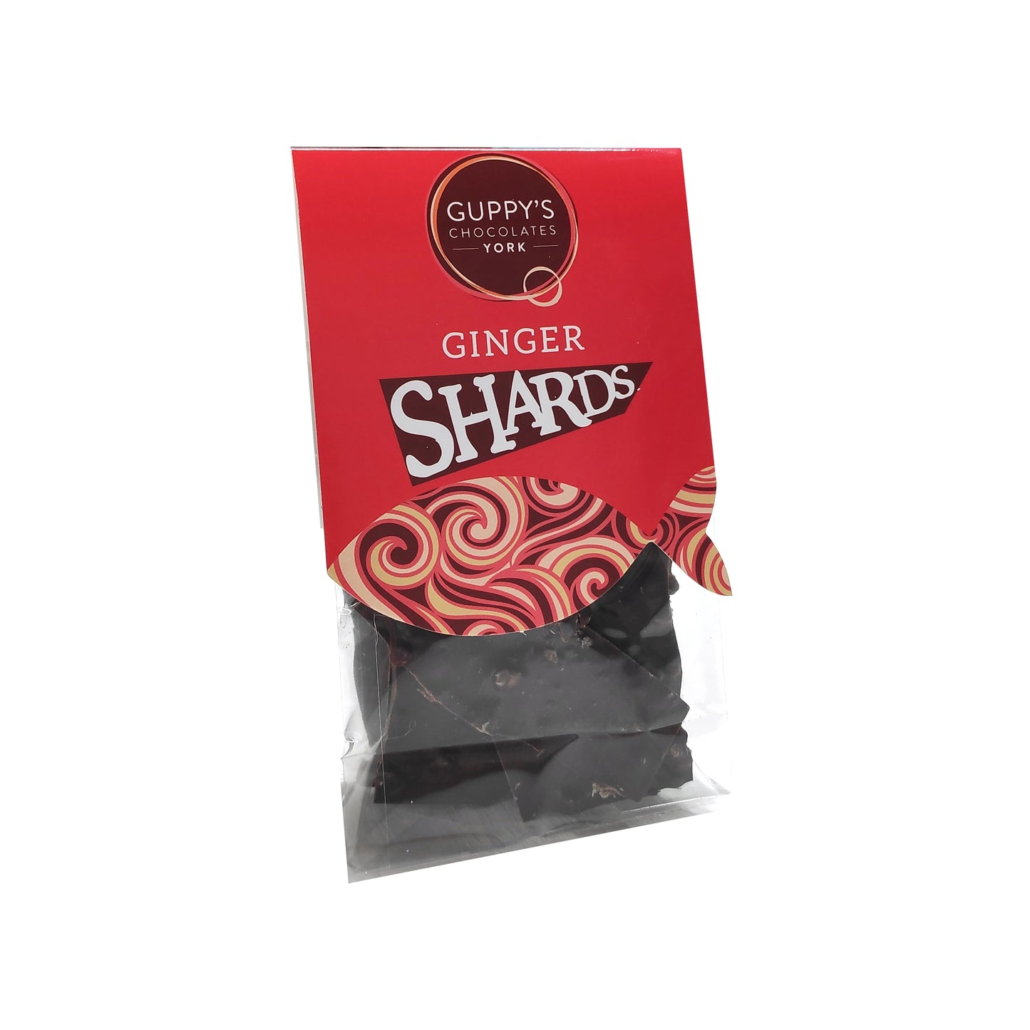 Dark Chocolate Ginger Shards 90g