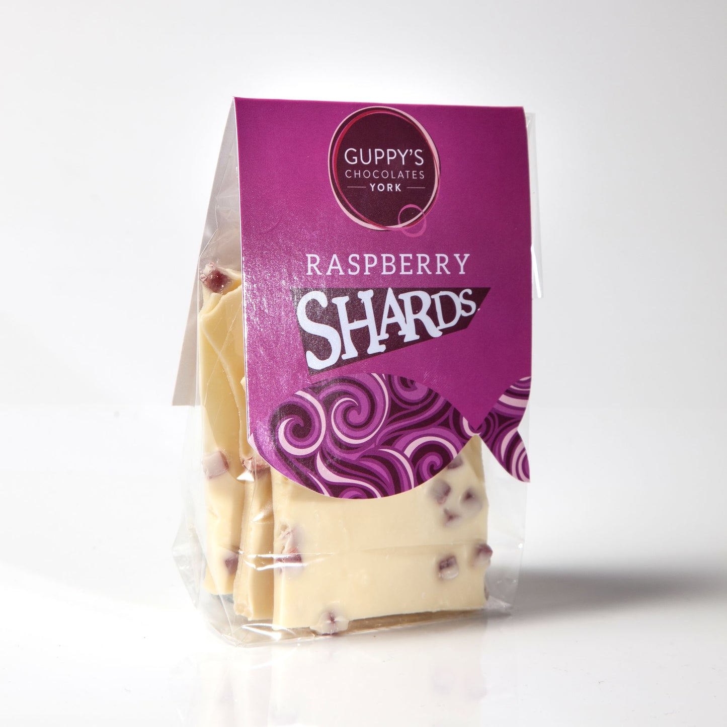 White Chocolate Raspberry Shards 90g