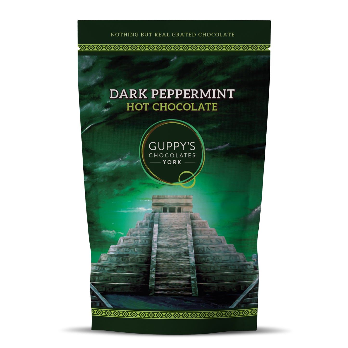 Dark Peppermint Hot Chocolate Flakes