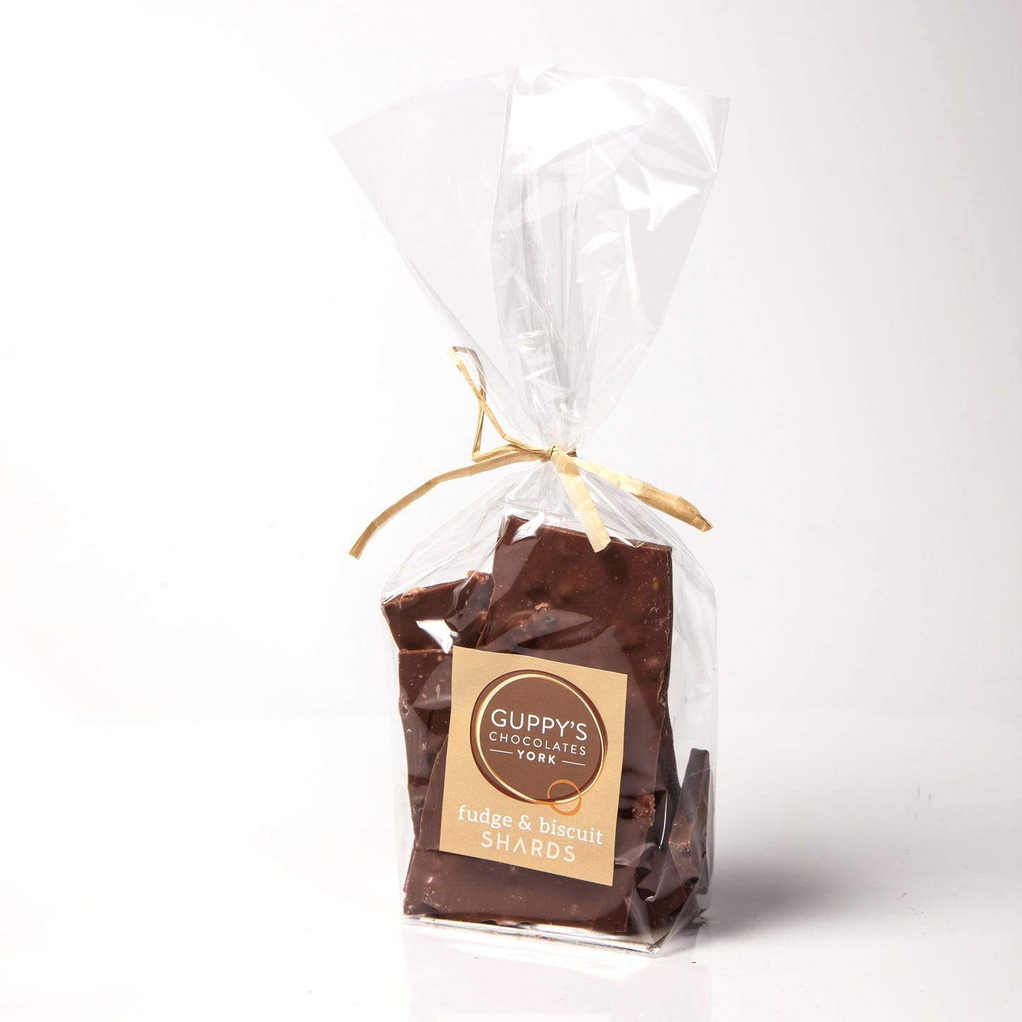 Milk Chocolate Fudge & Biscuit Shards 150g