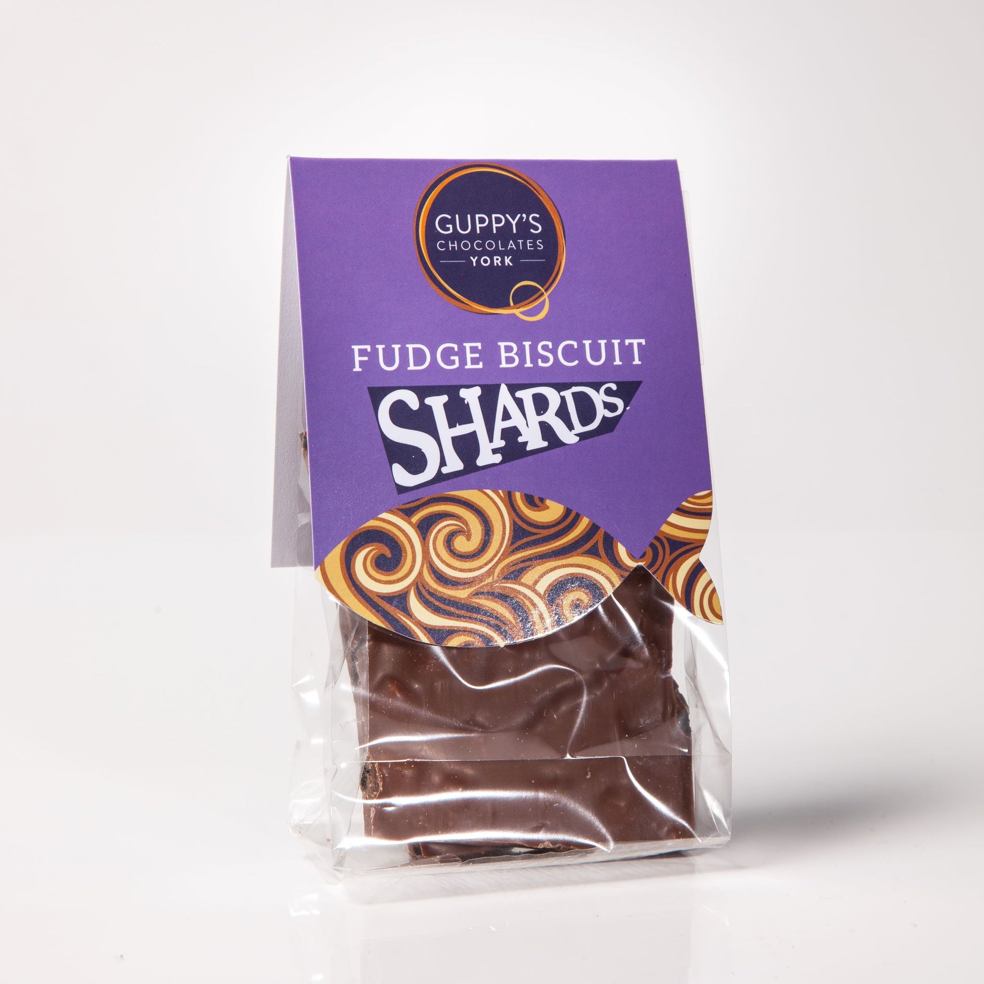 Milk Chocolate Fudge & Biscuti Shards 90g